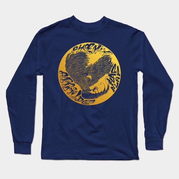 Phoenix Attitude Long Sleeve T-Shirt by TomiAx